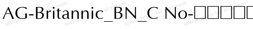 AG-Britannic_BN_C No字体转换